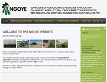 Tablet Screenshot of ngoye.com